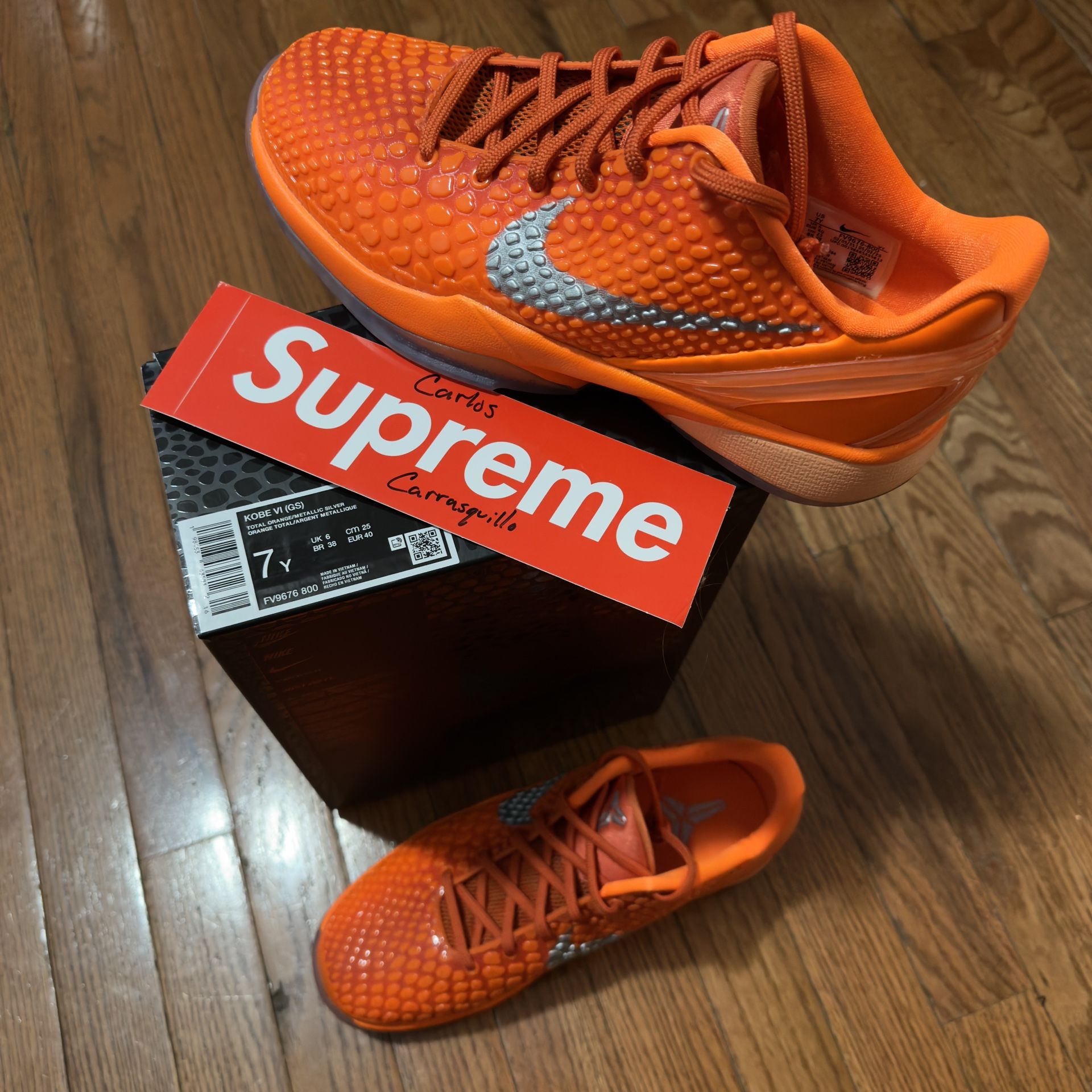 Kobe 6 Total Orange GS