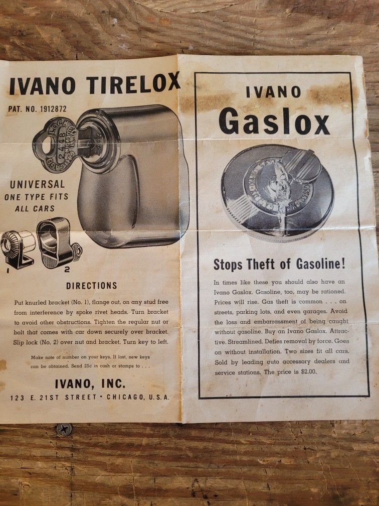 1935 - 1954 Chevrolet Car Truck Accessory