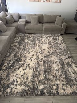 Large 8x10 area rug