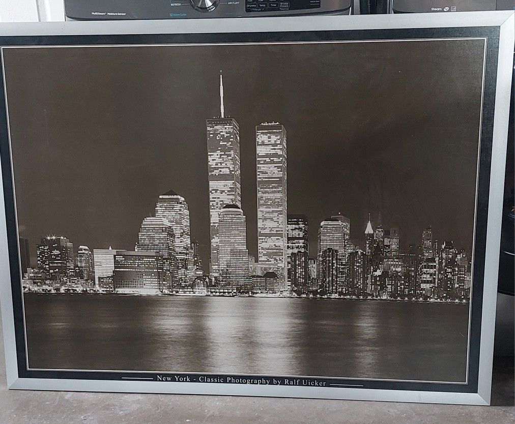 NYC Twin Towers Skyline Pre 9/11