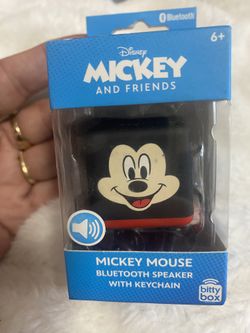 Mickey Mouse Bluetooth Speaker With Keychain