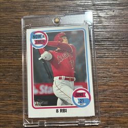Shohei Ohtani Insert (Angels)