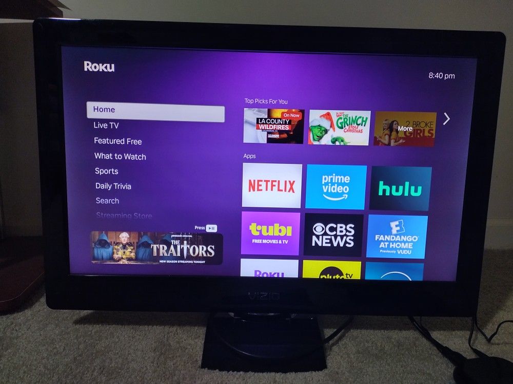 Vizio 26 " TV With Remote