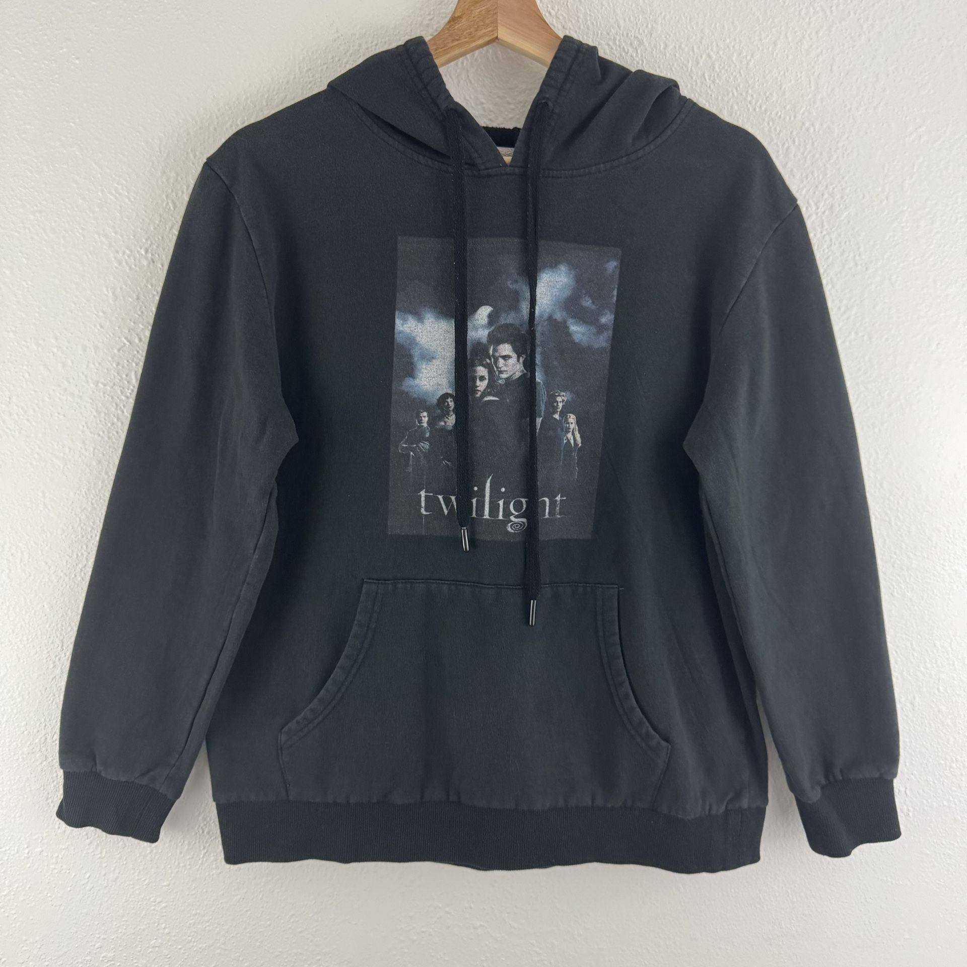 Twilight Saga Black Bella Swan Edward Cullen Graphic Hoodie Pullover Sweatshirt