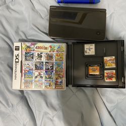 Nintendo DSI XL With 4300+ Games And Charger + Custom Stylus 