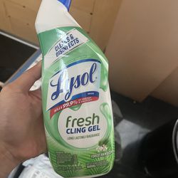 Lysol Fresh Cling Gel Toilet Bowl Cleaner