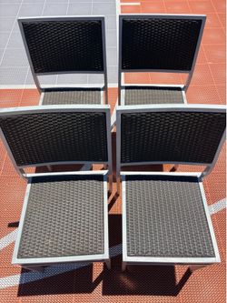 Four Durable Outdoor Dining Chairs 7th St/Thunderbird