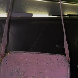 Pink Rhinestone Juicy Bag