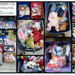 TY BEANIE BABY STUFFED ANIMALS