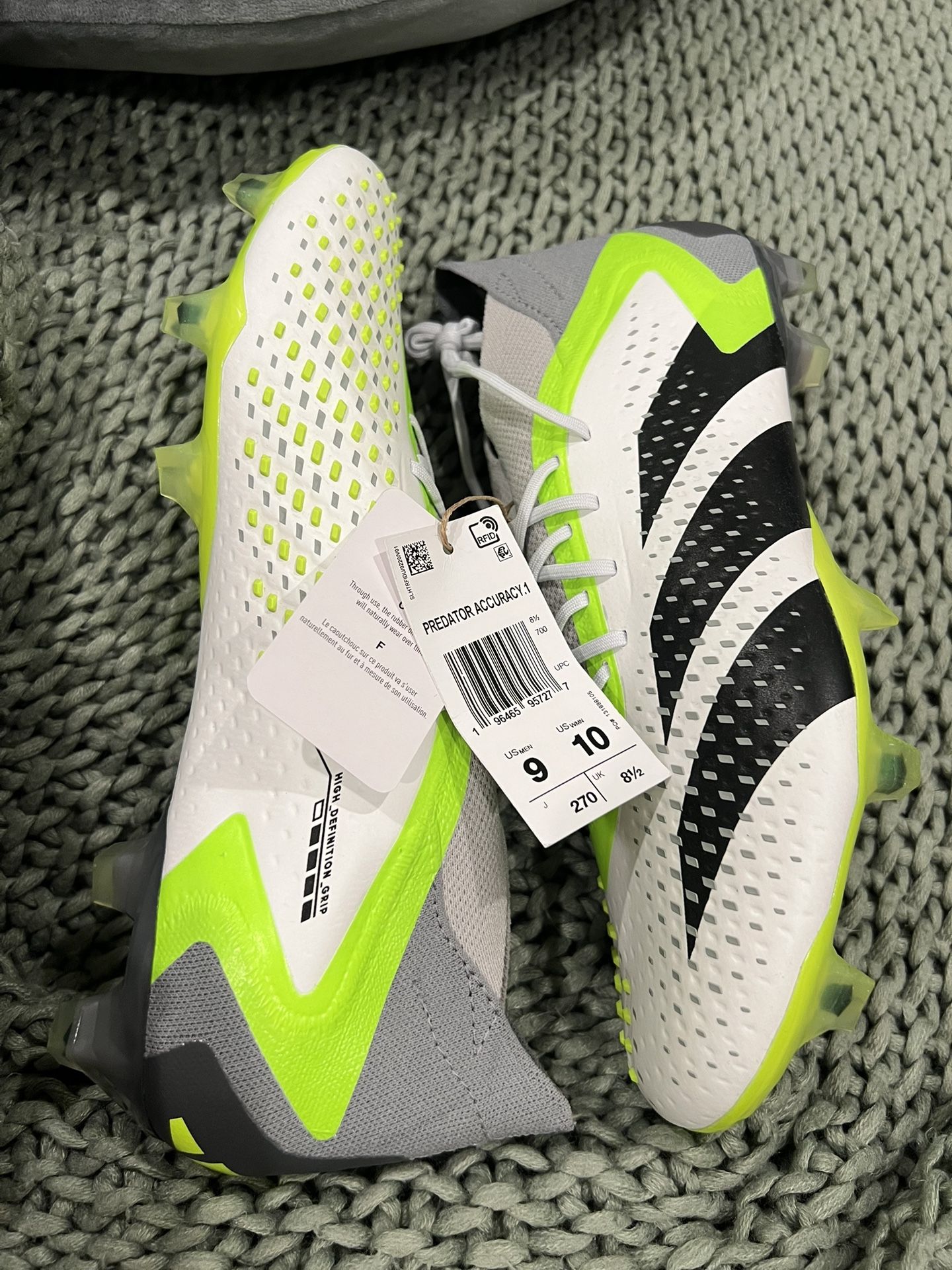 Adidas Predator Accuracy.1 fg size 9