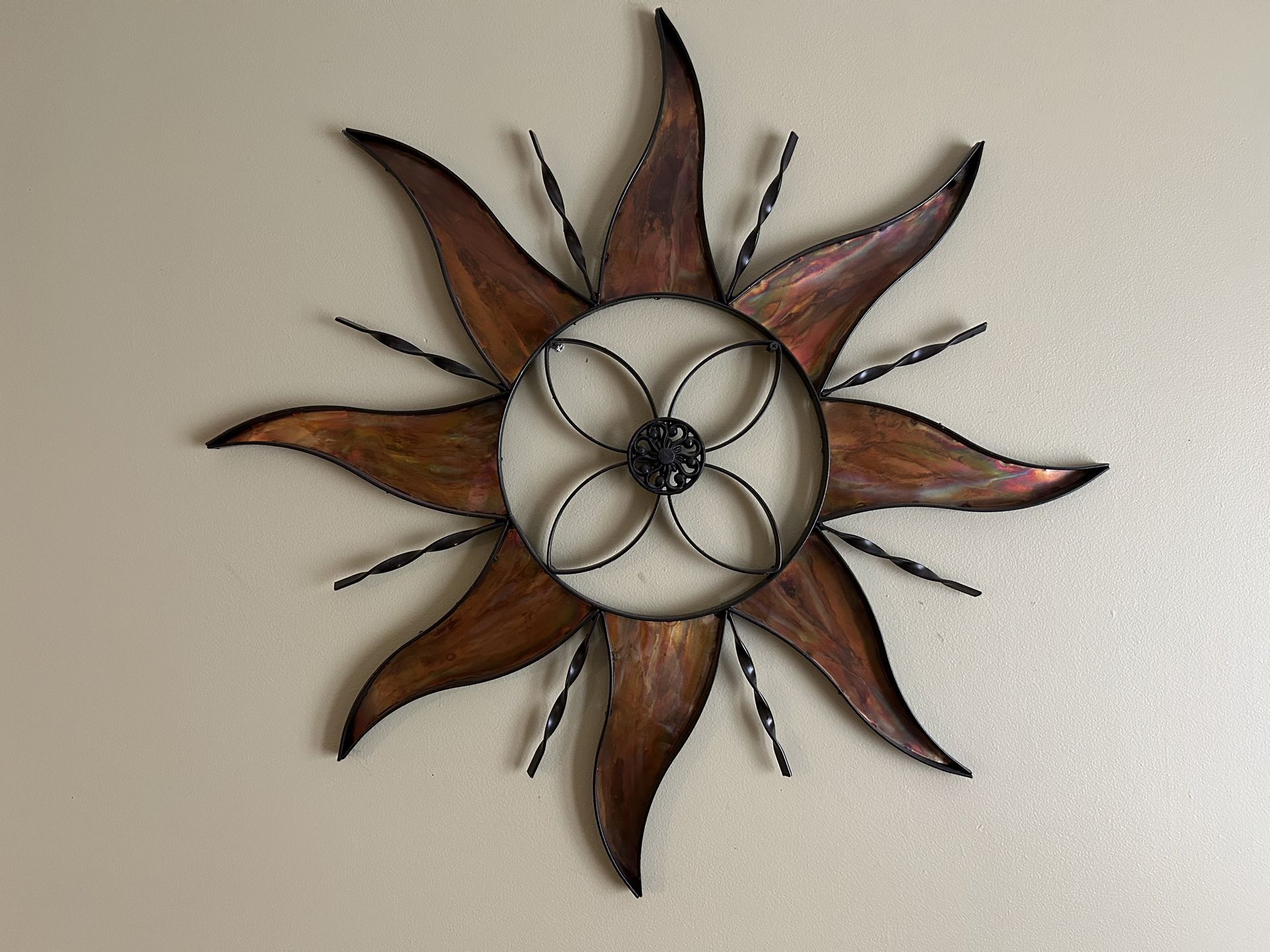 Handmade Sun Wall Display 