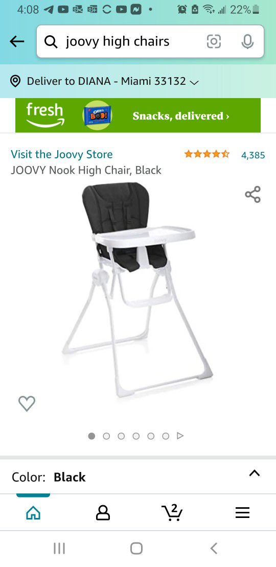 Free Joovy Haigh Chair