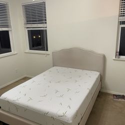 Full Mattress W/ Bed Frame 