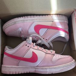 Triple Pink Dunks 