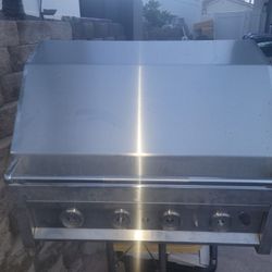 BBQ Grill 31" Needs New Burners Stainless Steel