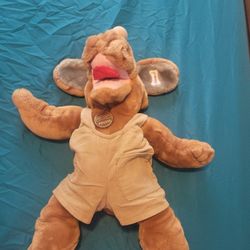Ganz Bros Vintage 1981 - Wrinkles  - Hand Puppet Plush Dog 