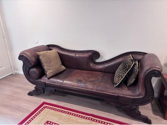 Hardwood painter’s couch