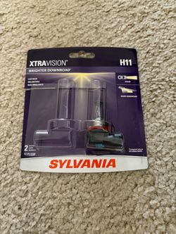 Single SYLVANIA H11 XtraVision Halogen Headlight Bulb - Brand New (1 Left)