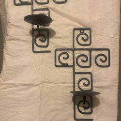 Cross Candle Holders 