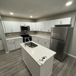 Full Kitchen Cabinets And Island For Sale 