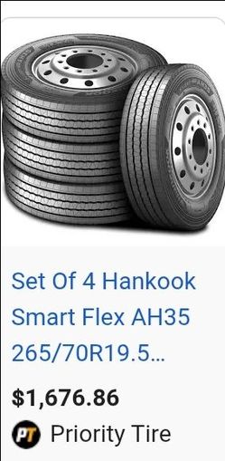 Hankook AH35 265/70 19.5 all pos. TIRE 180$EA