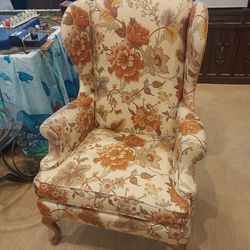 Matching Wing Back Chairs