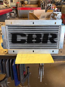 CBR Billet Dual Fan Oil Cooler