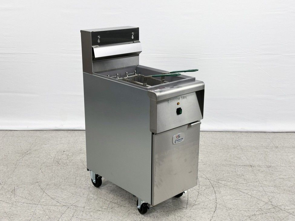 NSF 40LBS Electric Deep Fryer 220V 1PH 0V-20-240-1