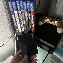 PS4, Games, 1TB Hard Drive 