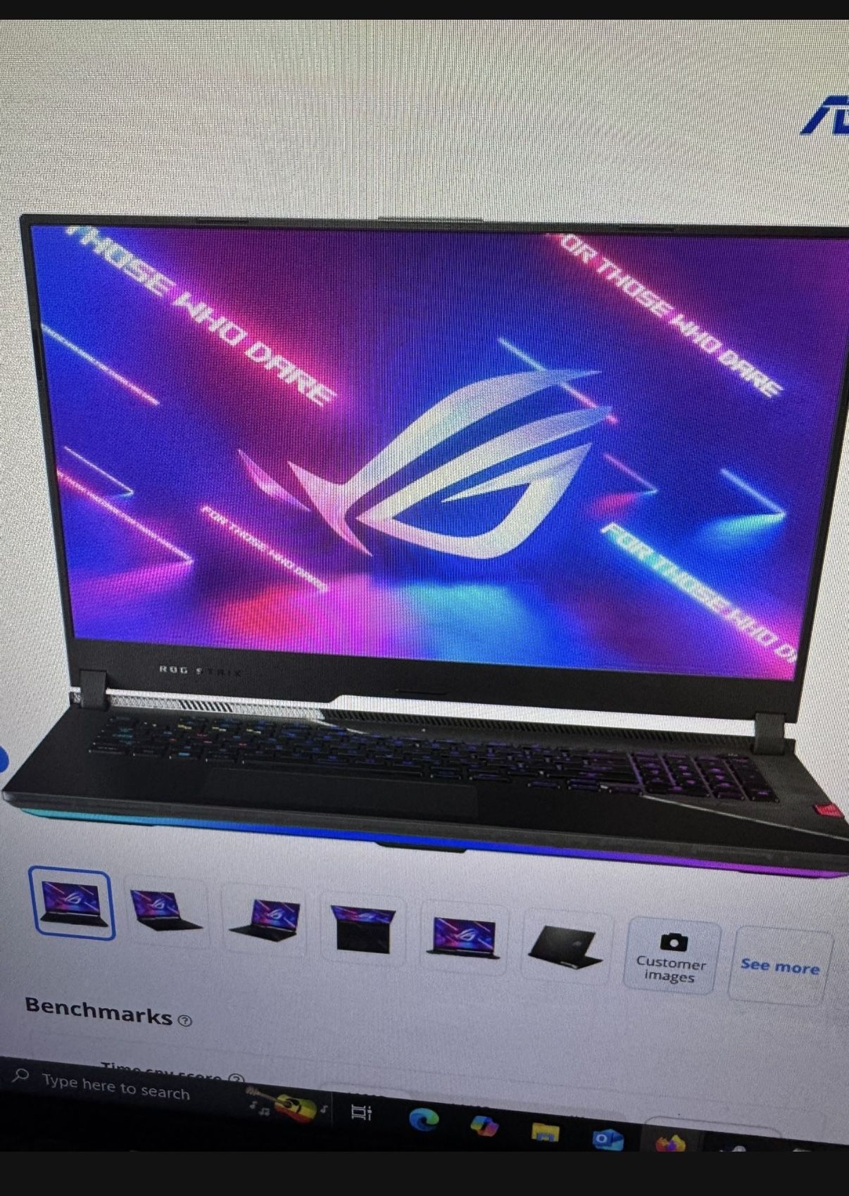 Asus ROG Strix Scar 17 Gaming Laptop 