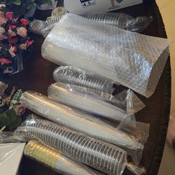Champagne flutes plastic