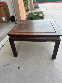 Small Wooden End/Side Table