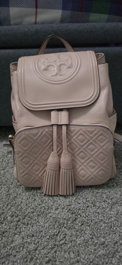 Tory Burch Fleming Leather Backpack