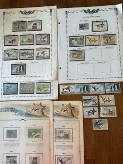 Vintage Duck stamps