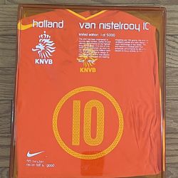 “Rare NWT” Nike NETHERLANDS | 2004 |  V.NISTELROOY #10 NIKE SPECIAL BOX
