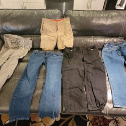 Levi, Vuori, Columbia Jeans Size 34-36