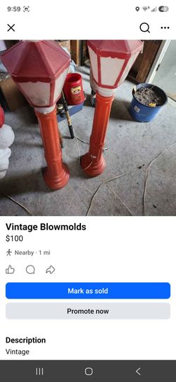 Vintage Blowmolds