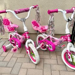 Disney Princess Huffy Girls' 12" Bike w/ Doll Carrier