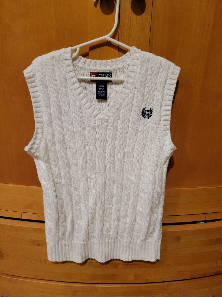 Kids/boys Chaps SWEATER VEST size 8