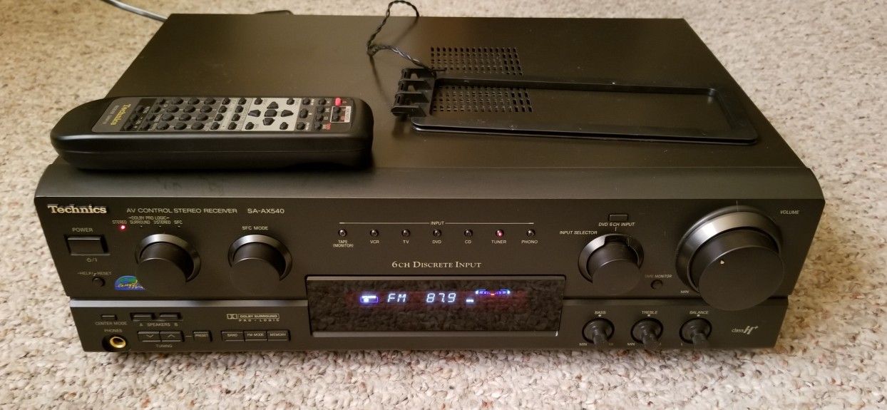 Technics SA-AX540 Surround Sound with Remote