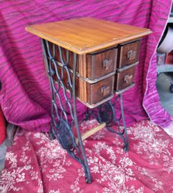 Up Cycled Accent Table