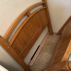 Twin Bed Frame Set 