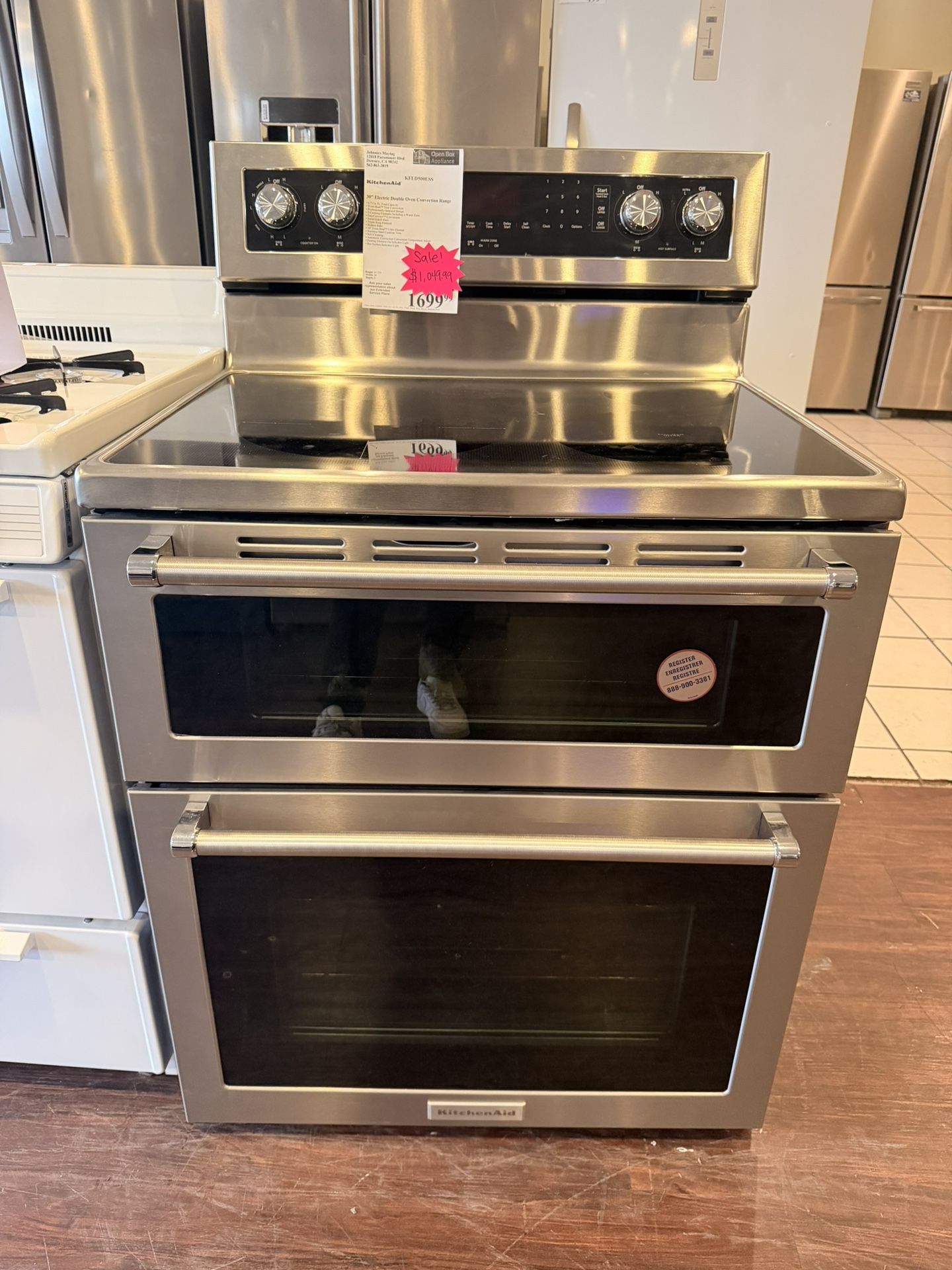 Kitchenaid Electric Double Oven Stove 🔥🔥