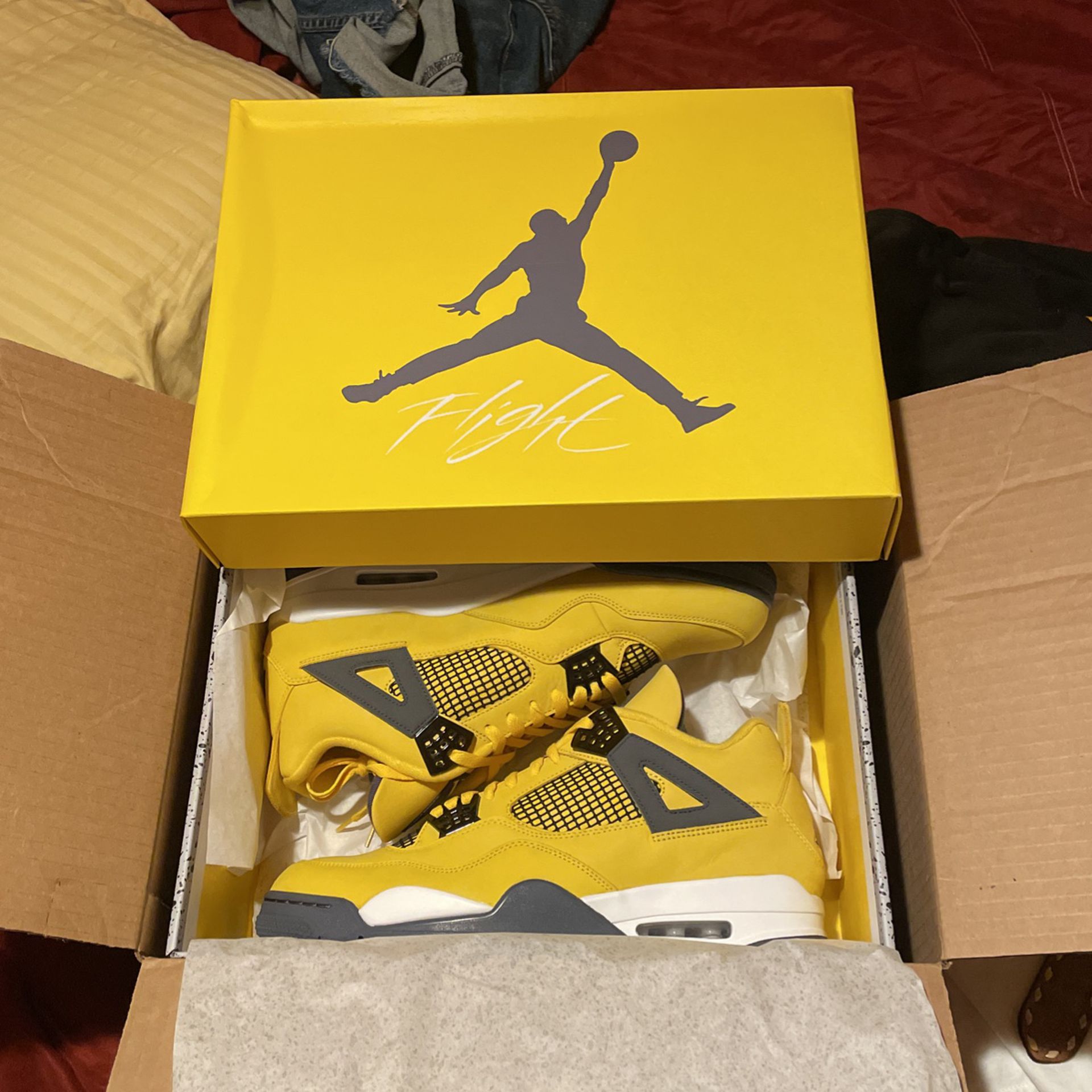 Tour Yellow Four’s Size 13 DS 