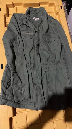 Women’s jacket army green size medium