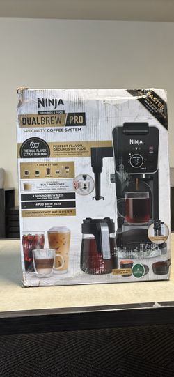 Ninja dual brew pro coffee machine