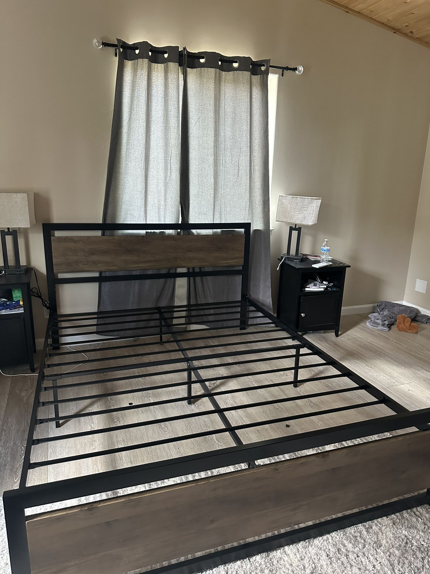 Queen bed frame 