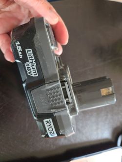 Ryobi 1.5Ah Lithium 18V battery