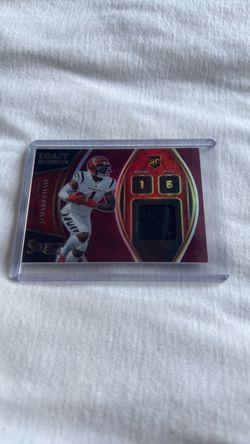 Ja'Marr Chase Panini Select Draft Selections RC Relic Card