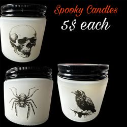 Halloween Candles 